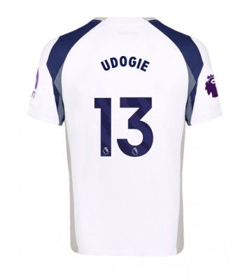 Tottenham Hotspur Destiny Udogie #13 Hjemmebanetrøje 2025-26 Kortærmet